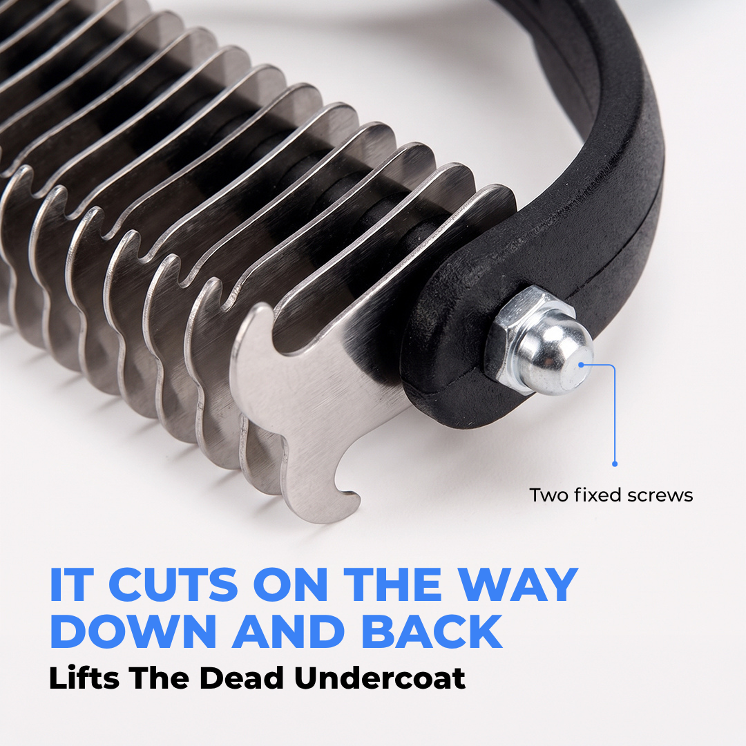 Deshedding & Dematting Pet Brush