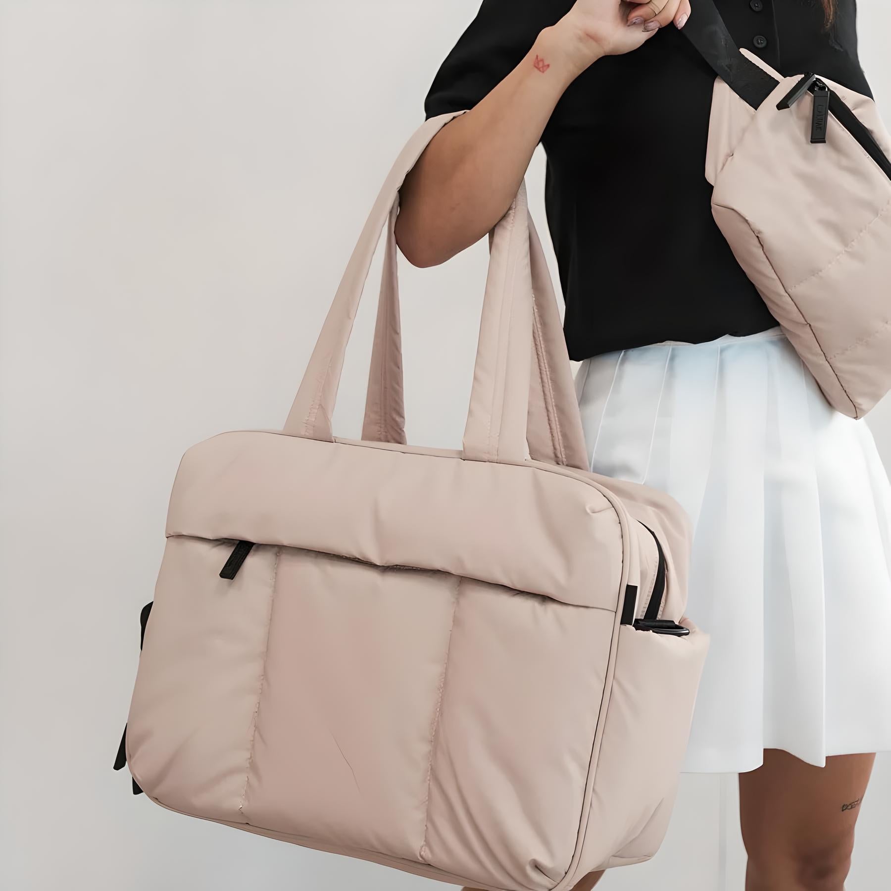 Lightweight Puffer Duffle Bag