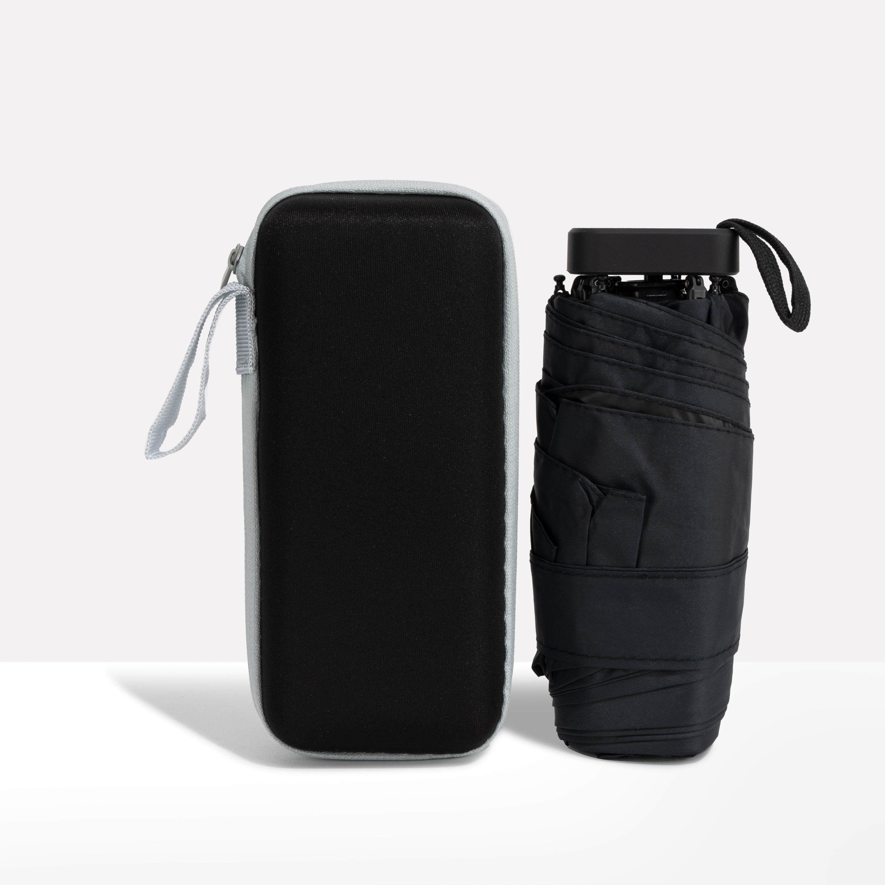 Compact Travel Umbrella & Case