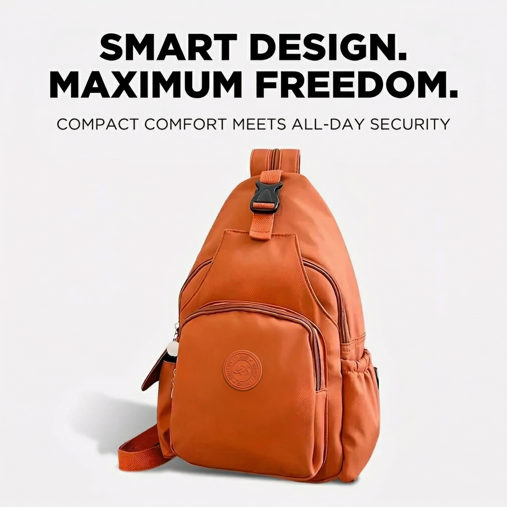 Convertible Anti-Theft Crossbody Bag