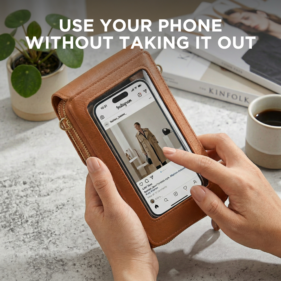 Women's Touch Screen Shoulder Bag