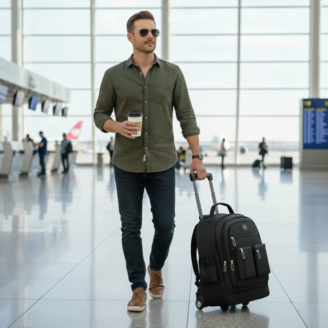 Logan Rolling Travel Rucksack